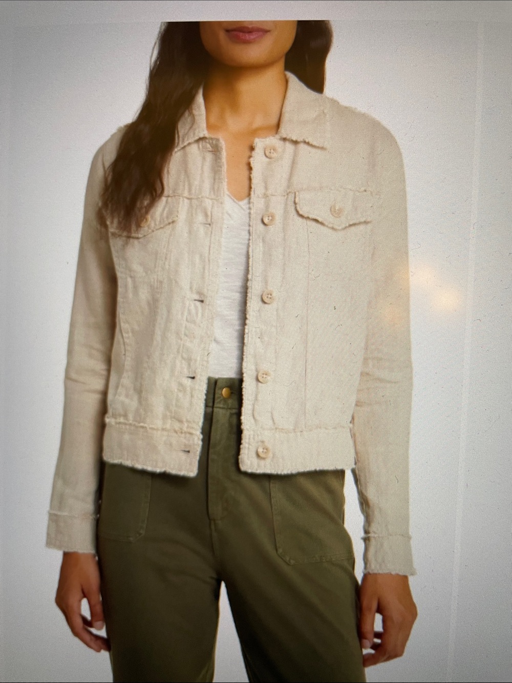 NWT Tommy Bahama Two Palms Navy Blue 100% Linen Thin Raw Edge Jacket